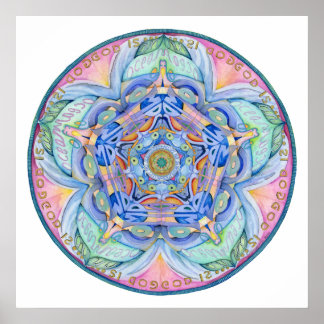 Poster Compassion Mandala