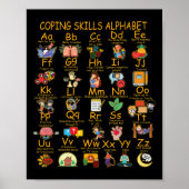 Poster Compétences d'adaptation Alphabet Sensibilisation  (Devant)