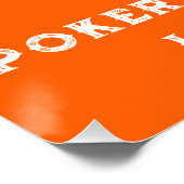 Poster Compétition de nuit de poker (Coin)