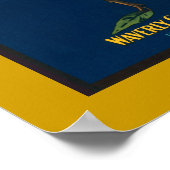 Poster Complet - Étiquette orange (Coin)