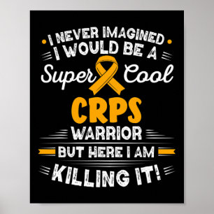 Poster Complexe Syndrome Régional De Douleur Cool Crps Gu