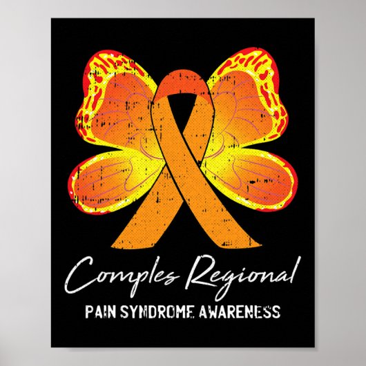 Poster Complexe Syndrome Régional De Douleur Crps Sensibi (Devant)