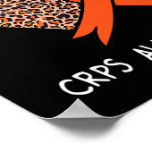 Poster Complexe Syndrome Régional De Douleur Crps Sensibi (Coin)