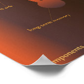 Poster Composantes de la conscience (Coin)