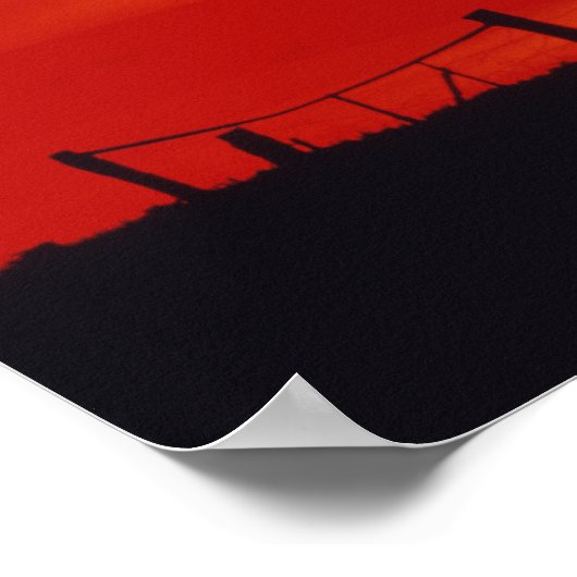 Poster Composé numérique du drapeau américain (Coin)