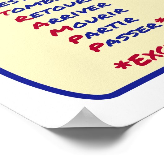 Poster Composez-vous Avoir ou Etre (Coin)