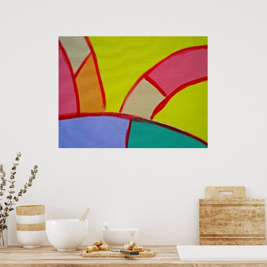 Poster Composition #11A par Michael Moffa (Cuisine)