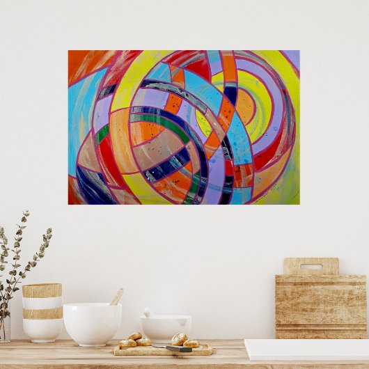 Poster Composition #15 par Michael Moffa (Cuisine)