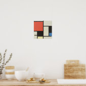 Poster Composition 1921 Imprimer Piet Mondrian Art Abstra (Cuisine)