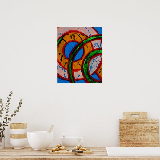 Poster Composition #20A par Michael Moffa (Cuisine)