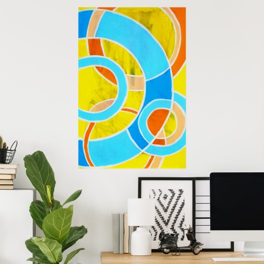 Poster Composition #23 par Michael Moffa (Bureau à domicile)