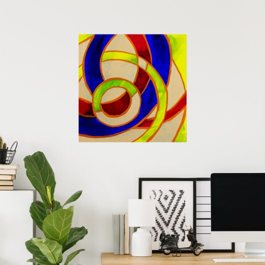 Poster Composition #31 par Michael Moffa (Bureau à domicile)