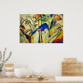 Poster Composition 4 par Wassily Kandinsky (Cuisine)