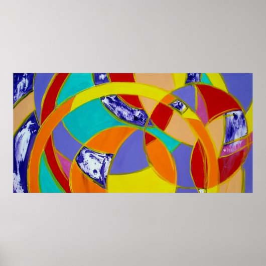 Poster Composition #5 par Michael Moffa (Devant)