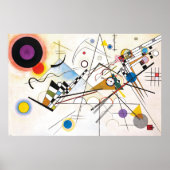 Poster Composition 8 | Kandinsky | (Devant)