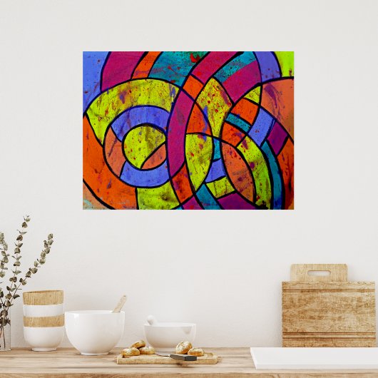 Poster Composition #9 par Michael Moffa (Cuisine)