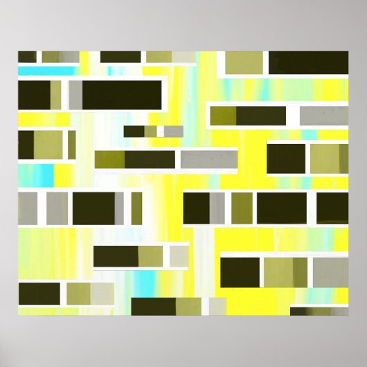 Poster Composition Abstraite (Devant)