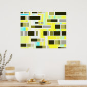 Poster Composition Abstraite (Cuisine)