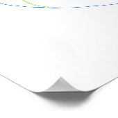 Poster Composition Abstraite dynamique (Coin)