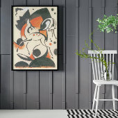 Poster Composition avec deux cerfs de Franz Marc