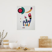 Poster Composition Biomorphique Abstraction - Kandinsky (Cuisine)