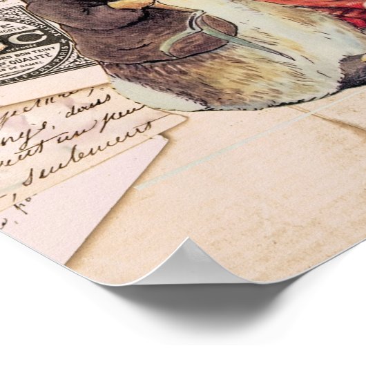 Poster composition de lapin (Coin)