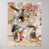 Poster composition de lapin (Devant)