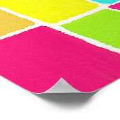 Poster Composition de l'aquarelle (Coin)