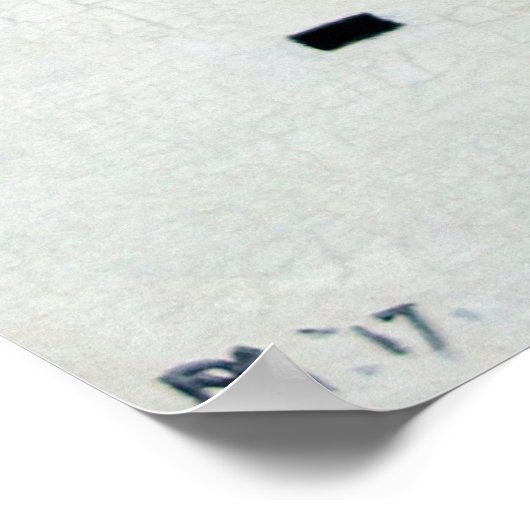 Poster Composition de Mondrian en couleur A (Coin)