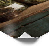 Poster Composition de nature morte d'étagère d'apothicair (Coin)