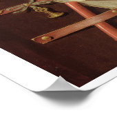 Poster Composition de Trompe L'Oeil (Coin)