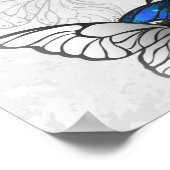 Poster Composition des White and Blue Butterflies (Coin)