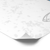 Poster Composition des White and Blue Butterflies (Coin)