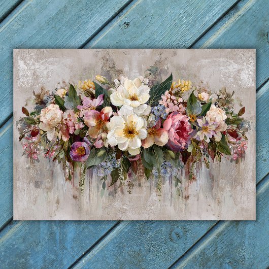Poster Composition florale de fleurs sauvages Boho