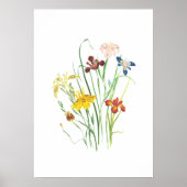 Poster Composition Florale Simple (Devant)