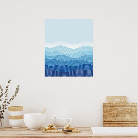 Poster Composition minimaliste Abstraite (Cuisine)