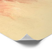 Poster Composition musicale - abstraite lyrique 14 (Coin)