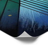 Poster Composition musicale - pièce abstraite lyrique 09 (Coin)