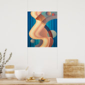 Poster Composition no 61 de Stuart Walker (Cuisine)