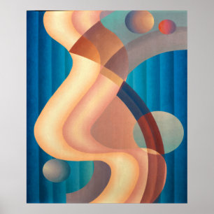 Poster Composition no 61 de Stuart Walker