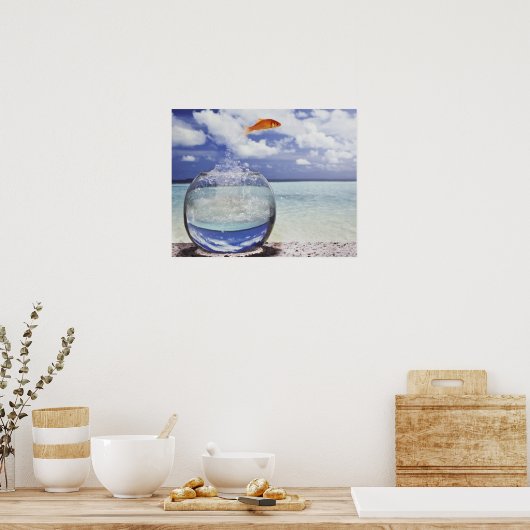 Poster Composition numérique (Cuisine)