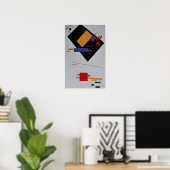Poster Composition suprématiste, 1915 (Bureau à domicile)