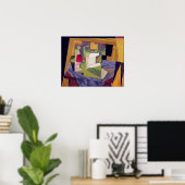 Poster Composition sur un tableau, 1916 (Bureau à domicile)