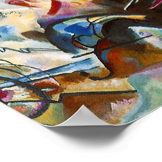 Poster Composition VI par Vassily Kandinsky (Coin)