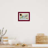 Poster Composition VIII par Wassily Kandinsky (Cuisine)