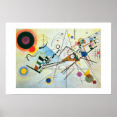 Poster Composition VIII par Wassily Kandinsky (Devant)