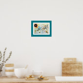 Poster Composition VIII par Wassily Kandinsky (Cuisine)