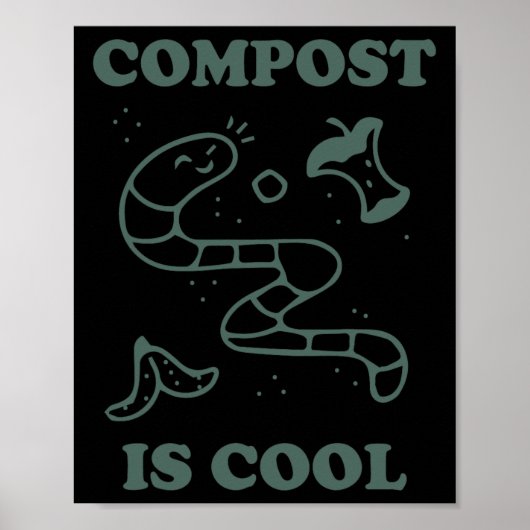 Poster Compostage Agricole Biologique - Compost Est Cool  (Devant)