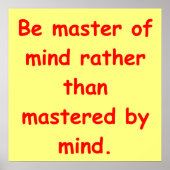 Poster compréhension zen (Devant)