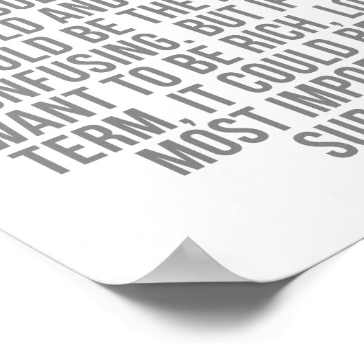 Poster Comptabilité (Coin)